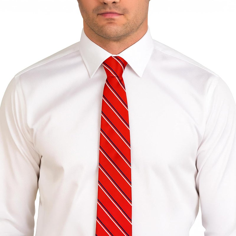 Trilece Ties for Men - Men's Solid Color Ties - Formal Neckties for Men - Neck Tie for Man - Image 1